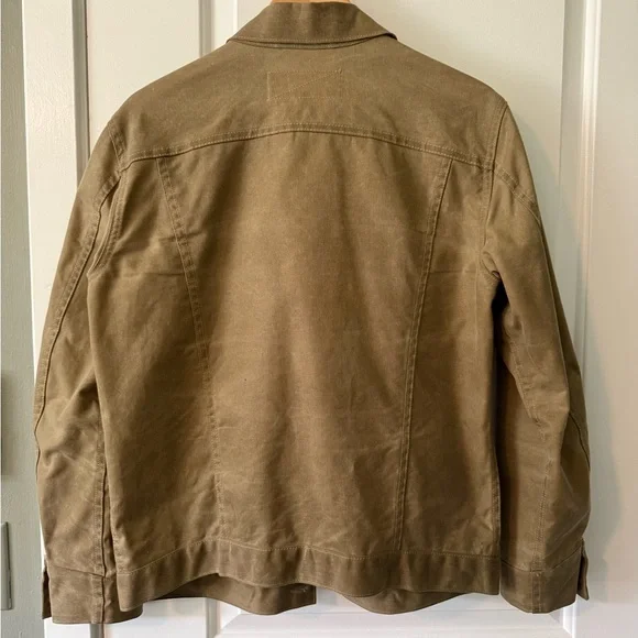 Men's Tan Jacket - Picture 2 of 3